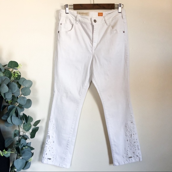 Anthropologie Pants - anthropologie pilcro | white superscript pants 30
